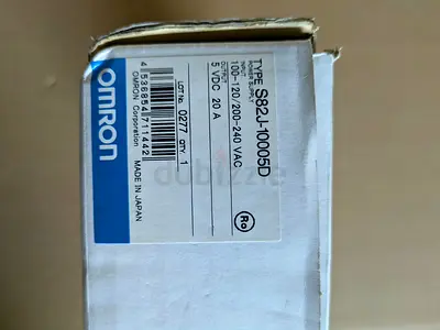 Omron S82J-10005D Power Supply 5V DC 20A (New in Box)