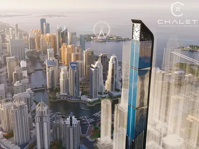 سكن فرانك مولر | شقة بغرفتي نوم | مفروشة | إطلالات على المارينا والبحر