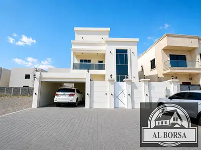 Brand New Luxury 5 BR with Roof Villa for Sale | Ready to Move | Al Amerah, Ajman | Electricity Water and Air Conditioning Installed.