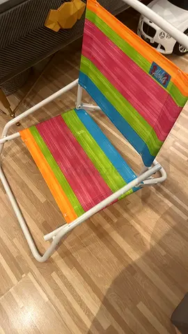 Low beach chair