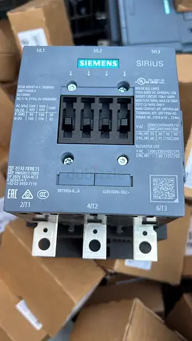 Siemens Sirius 3-pole Contactor (New/Unused)