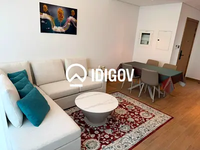 Furnished 1BR | Balcony | Vacant