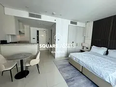 Furnished Studio | DAMAC Maison Canal Views | Balcony & City View