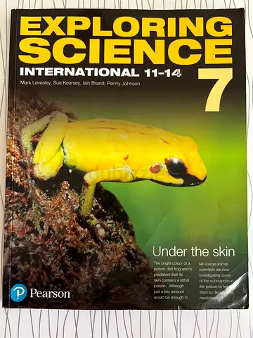 Exploring Science Grade 7 – Pearson textbook