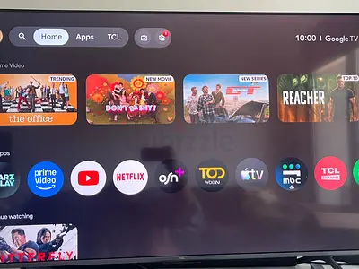 TCL 55-inch Smart LED TV (Google TV) - Excellent Condition
