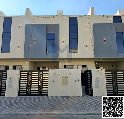 Townhouse for rent in Al Yasmin, two floors and a roof, 4 rooms, very prime location, price 90k