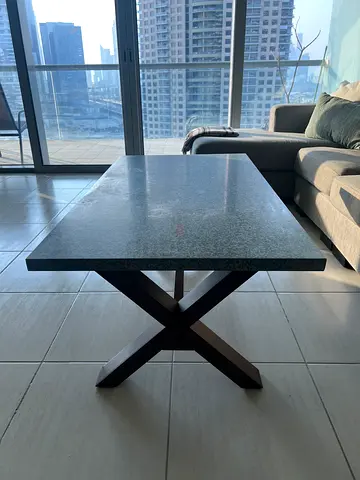 Modern rectangular coffee table