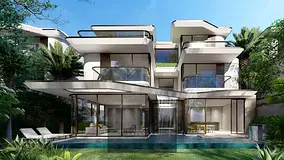 5BR Wadi Villas | Private Pool | Furnished Villa | Garden & Pool Views