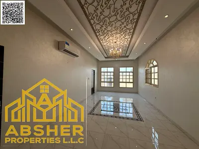 Luxury 5-Master-Bedroom Villa for Annual Rent in Al Muwaihat | 2 Living Areas, Formal Majlis, & Mai