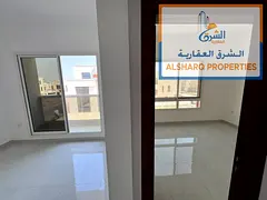 Brand-new building (first occupant) – 1-bedroom apartment with living room for annual rent in Al B