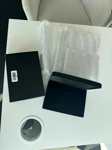 Coin display capsules and holders with storage box — unused lot