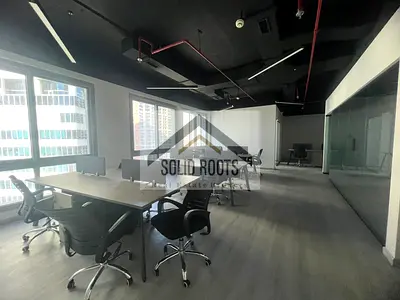 Spacious Furnished Office | Partial Canal View | Silver Tower