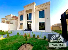 Villa for Rent in Al Raqaib, Ajman 5 Bedrooms Majlis Spacious Living Room Large Kitchen Maid’s Roo