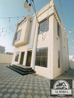 Villa for rent in Al-Haliyo area. The villa consists of 3 master bedrooms, a living room, a hall, a 