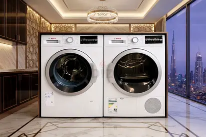 Bosch Series 6 Separate Washer & Dryer Set – Premium German Quality | Laundry Pair
