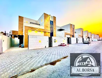 🏡 Brand new villa for rent in Al Helio 2 | 4 master bedrooms | Living room + Majlis | Maid's room + Storage + Terrace | AED 100,000 – 4 installments