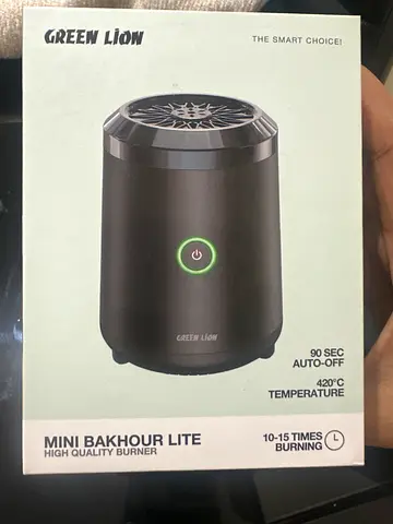 Green Lion Mini Bakhour Lite Electric Incense Burner - Like New