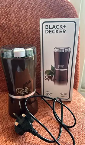 Black+Decker Electric Coffee Grinder - 150W, Compact