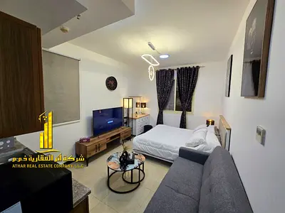 Luxury second-occupancy studio apartment with an open kitchen and open view. Fully furnished. ✨ Aj