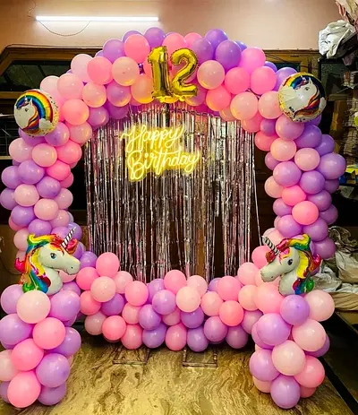 Balloons decorations services Available