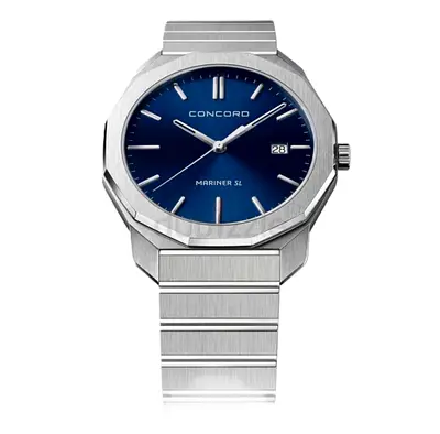 Concord Mariner SL Men's Stainless Steel Watch - Blue Dial