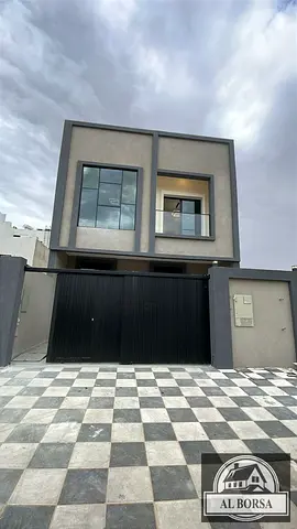 🏠 للبيع فيلا في الزاهيه بعجمان _ 5 غرف ماستر وصاله ومجلس و مطبخ تحضري _ تكيف مركزي _ تملك حر لجميع الجنسيات
