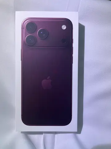 Apple iPhone 18 pro max 256GB - burgundy,