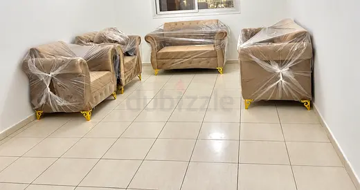 Brand new 7 seater sofa beige color available