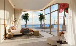4BR Apartment | Ocean House | Sea & Palm Views | Furnished, Private Beach