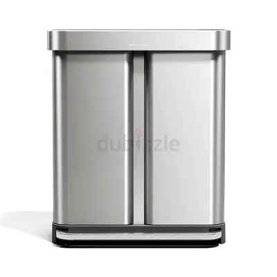 Simple Human 58l dual trash can