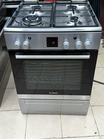 Bosch four burner full gas cooker size 60cm