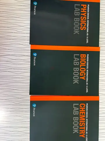 Pearson Edexcel International AS/A Level Physics, Biology & Chemistry Lab Books (set of 3)