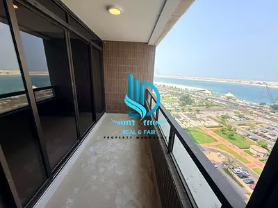 Splendid 3 Bedroom with 2 Bathroom Sea View With Balcony In Corniche Area Near WTC Abu Dhabi.
