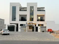Brand-new, two-story villa with super-deluxe finishing in Al Zahia, Ajman.