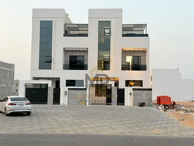 Brand-new, two-story villa with super-deluxe finishing in Al Zahia, Ajman.