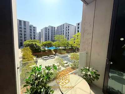 🏡 SUPER FURNISHED STUDIO | POOL VIEW | BALCONY | GYM & PARKING