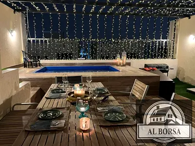Luxury Fully Furnished 5BR Villa | Rooftop Pool | Maid Room | 2 Kitchens