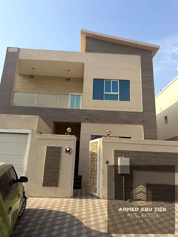 🏡 فيلا فاخرة 5 غرف ماستر للإيجار السنوي – الياسمين، عجمان