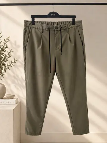 Boggi Milano B-Tech Performance Stretch Nylon Trousers