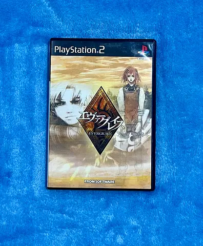 PlayStation 2 game - Evergrace (PS2) original disc and case