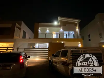 Villa for rent in Al-Yasmeen featuring 4 bedrooms, a majlis, a living area, a spacious kitchen, and