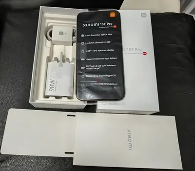 Xiaomi 15T Pro 1TB Mocha Gold Like New. UAE version.