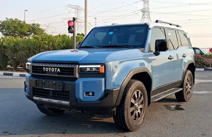 PRADO 2025 ADVENTURE 13000 KM FULL OPTION GCC FULL SERVICE +WARRANTY FUTTAIM +ORGINAL PAINT 100%