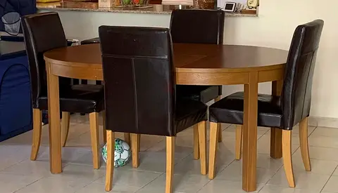 Dining table with 4 chairs