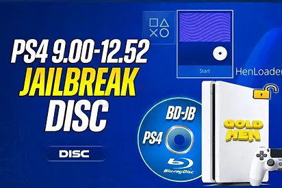 PS4 JB Disc Auto Goldhen  9.00-12.52- No USB Need 2026
