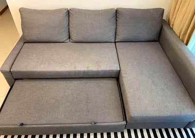 Ikea L shape sofa cumbed with storage like new Excellent condition