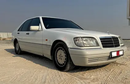 مرسيدس شبح خليجي 6 سلندر مكينة 320 1996 Mercedes-Benz S-Class S 320 GCC Specs