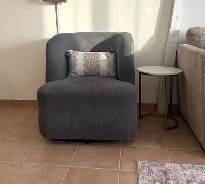 Grey Armchair — excellent Condition
