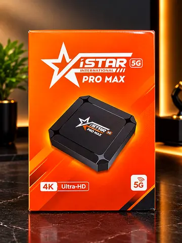 New ISTAR Pro Max 5G 4K Ultra-HD TV Box