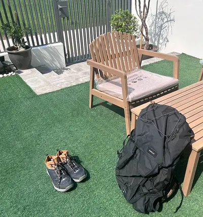 Trekking bag & shoe